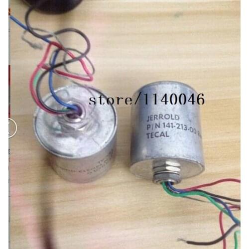 2PCS FOR Used American 600: 600 signal isolation transformers nickel alloy shield case 141-213-00