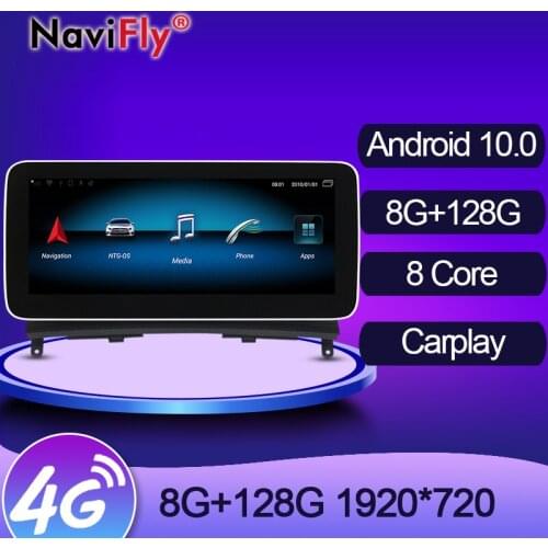 2021 New Arrival 8GB+128GB Android Car Multimedia Player For Mercedes Benz C Class W204 C180 C200 C220 C300 C350 NTG 4.0 4.5