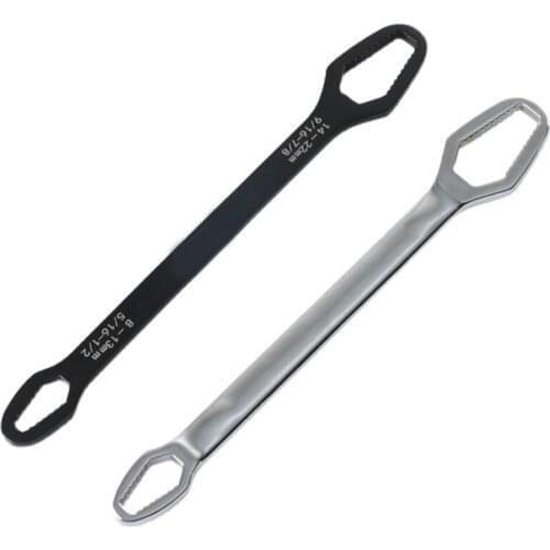 E9LF Multifunctional 7/32 Inch Double Head End Wrench Multi-purpose Repair Tool