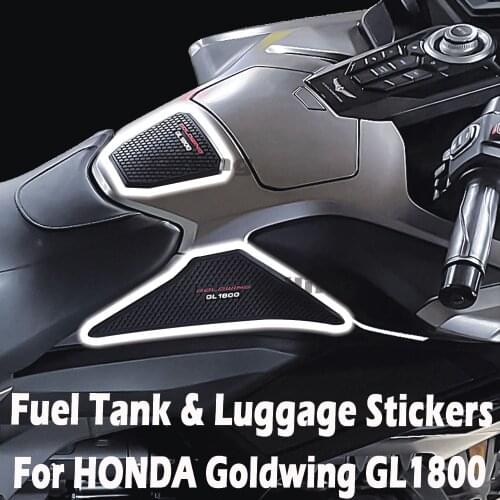 For HONDA Tank Pad Goldwing GL1800 gl 1800 Tank Stickers trunk Stickers Motorcycle Decal Kit gl1800 Motorcycle Stickers 18-21