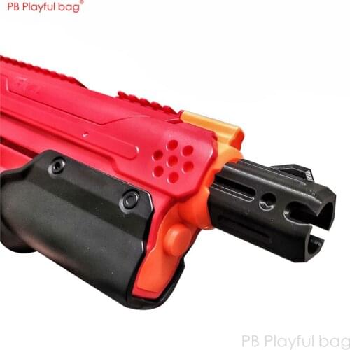 Playful bag Soft ball launcher range extender 3D printing cs accessory Soft ball toy gun refitting parts DIY CS game toys QI30