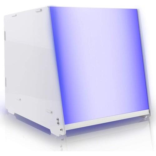 UV Resin Curing Box for 405nm Resin Dryer Lamp with Electric Turntable/Adjustable Timer for SLA DLP LCD 3D Printer UV Model