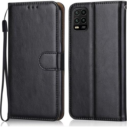 Folio Luxury Leather Case for On Xiaomi Mi 10 Lite Zoom Edition (Mi 10 Youth) Wallet Flip Case for Mi 10 Youth Mi10 Lite cover