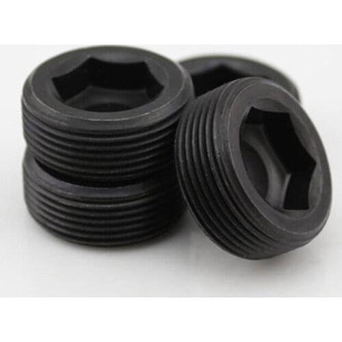 M10 M12 M14 M16 M18 Allen Throat Tightening Screw oil Plug Grub Screws Stop Bolts Pitch 1.5mm Length 10mm-18mm black