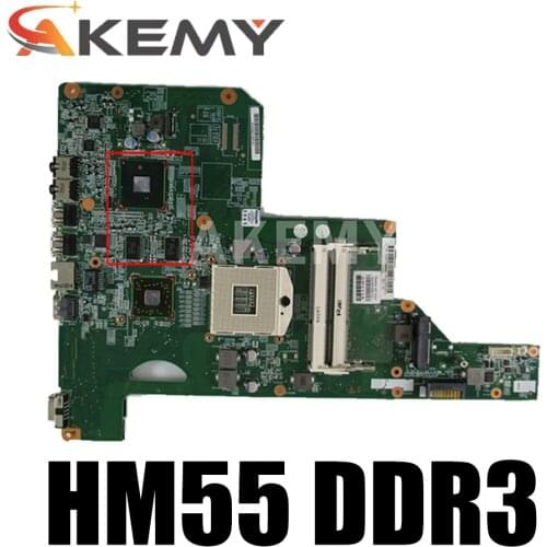 Laptop Motherboard For HP Pavilion G72 615848-001 615848-501 01013Y000-600-G HM55 216-0774009 DDR3 Mainboard