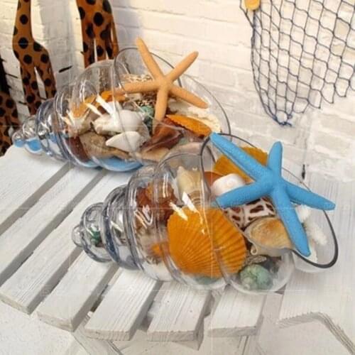 O.RoseLif 1 PCS crystal shell glass vase mini creative bowl contemporary furnishing household gift wedding decoration
