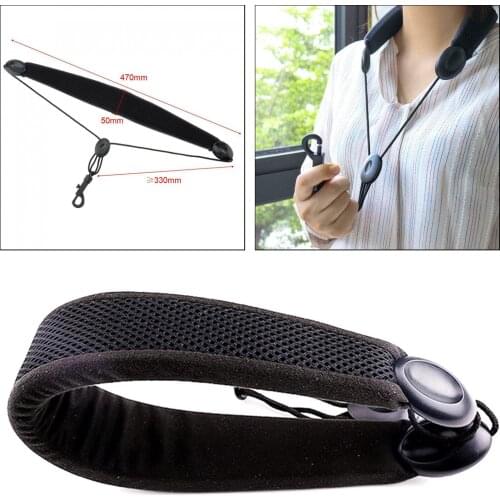 Premium Saxophone Neck Strap (Handmade with Belt,Breathable Pad & Metal
