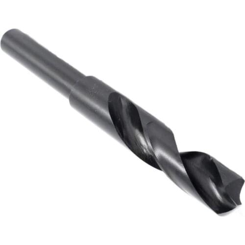 1/2" Straight Shank High-Speed Steel 16.5mm/0.6" Dia Split Point Tip Twist Drill Bit for Bench Drill