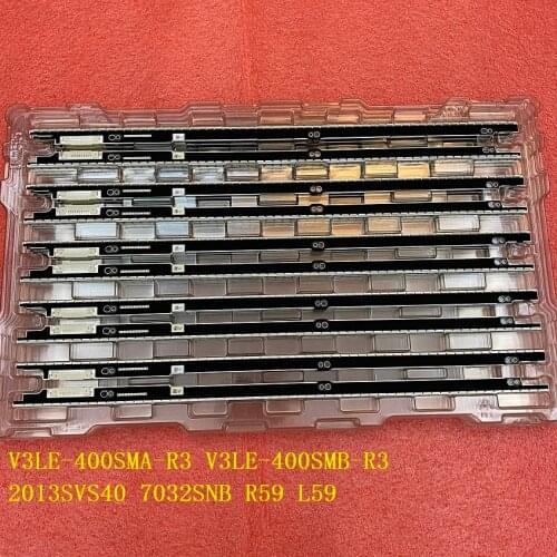 5set=10pcs LED Backlight strip for Samsung UE40F7000SL UE40F7000 UE40F8000 UE40F7000ST BN96-25444A 25443A V3LE-400SMA-R3 400SMB