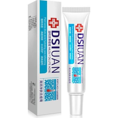 Moisturizing And Purifying Acne Cream For Facial Care Water And Oil Balance Hydrating Mild Brighten Skin Colour Refine Pores