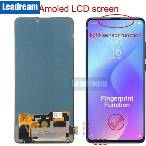 Super Amoled LCD For Xiaomi Mi 9T MI9T Pro Lcd Display Touch Screen Digitizer Assembly For Redmi K20 Pro RedmiK20 Screen