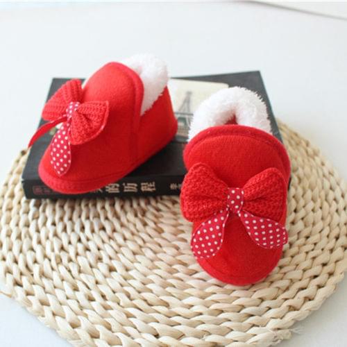 2020 Brand New Winter Warm Newborn Toddler Infant Baby Boy Girl Fur Snow Boots Crib Soft Shoes Prewalker First Walker Cute Shoes