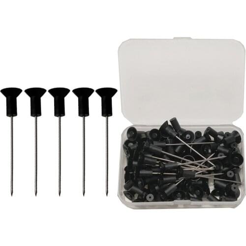 100pcs/Box Cap Blowgun Fuel Wire Darts 4cm Body Length Needle Fuel Darts Blow Needlse Replacement Refill Spearhead Shooting Tool