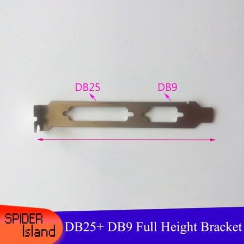 2pcs Graphic Card Bracket DB9P + DB25P Slot 9 + 25 Computer Chassis Full Height 12cm Baffle