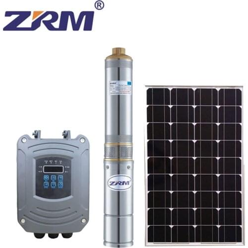 4 Inch 0.75Kw brushless DC motor 48V solar pump system irrigation