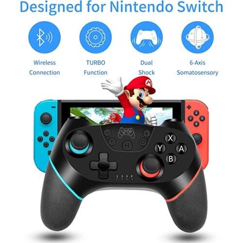 Wireless Joystick For NS Switch Pro Controller Switch Remote Gamepad RegeMoudal Wireless Controller for Nintendo Switch Game