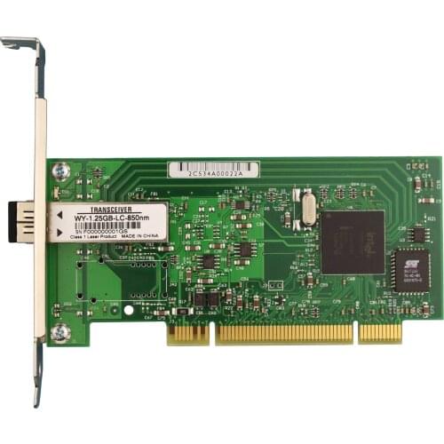 INTEL82545 ISCSI desktop PCI gigabit multimode fiber network card diskless WOL ESXI Sea spider