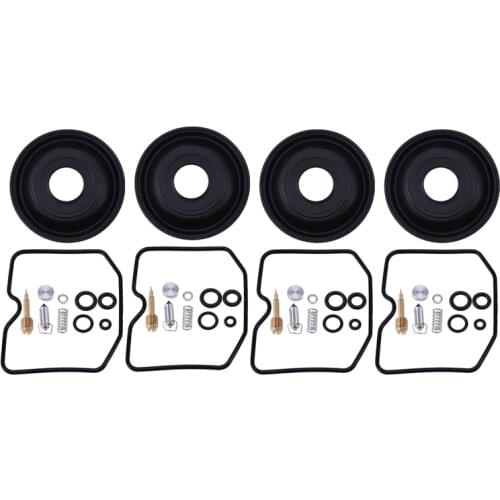 For GPZ400R ZX400 GPZ400 GPZ ZX 400 R Motorcycle Carburetor Repair Kit Floating Needle Gasket Air Screw Diaphragm
