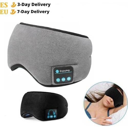 DIOZO Sleeping Mask Eye Cover Padded Soft Eyes Mask Blindfold Eyepatch Travel Rest Aid Bluetooth Eyepatch Relax Beauty Tools
