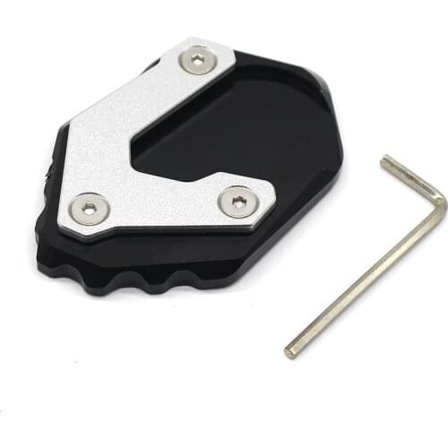 JMCRider Kickstand Kick Side Stand Pedal Extension Pad Enlarge Plate For BMW R1200GS LC 2013-2018 R1200 GS R 1200GS LC