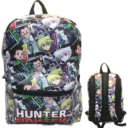 IVYYE HunterxHunter Anime Backpack Rucksacks Cartoon Backpacks Casual Schoolbags travel Knapsack Unisex