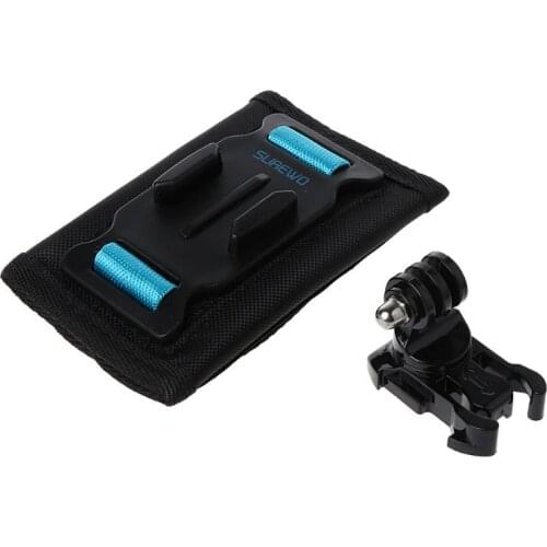 Backpack Shoulder Strap Mount for GoPro Hero 7/6/5 Black Hero 5/4 Session/Silver for DJI Osmo Action Most Action Camera Parts