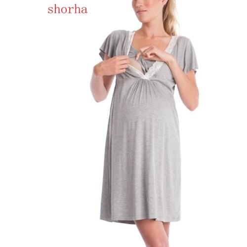 Ночные рубашки для беременных Shorha China At AliExpress