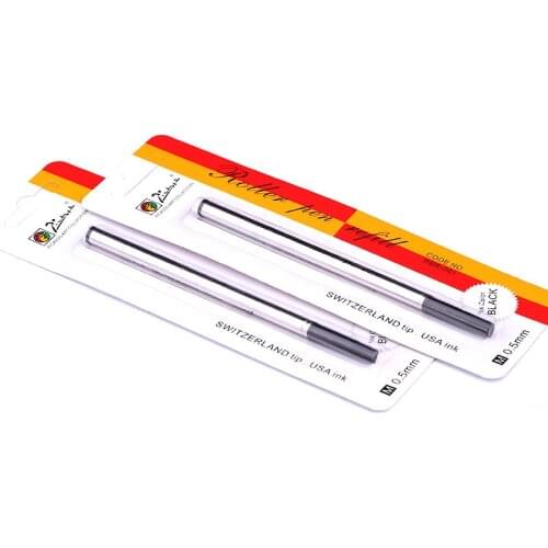 Picasso Pimio Switzerland Tip Roller Ball Refill 0.5mm 0.7mm Screw Type Black Ink