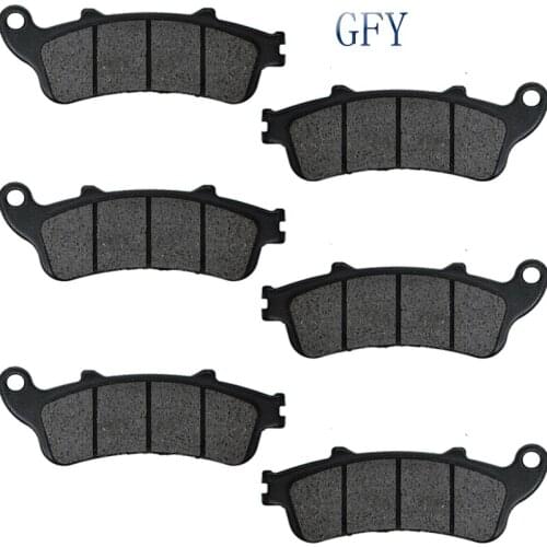 For HONDA VFR 800 A Interceptor ABS 2002 2003 2004 2005 VFR800 VFR800A Motorcycle Brake Pads Front Rear