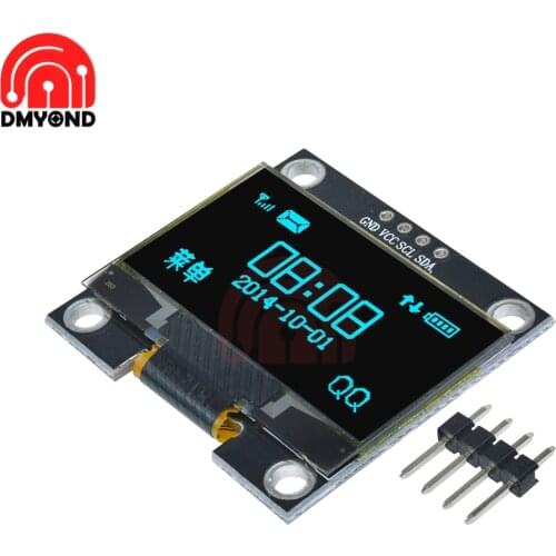 1.3 Oled Display Blue I2C IIC Serial 128x64 OLED LCD LED SSH1106 1.3 Inch Oled Display Module for Arduino Raspberry Pi Display