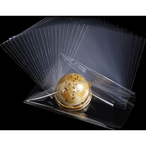 100Pcs Transparent Plastic Bags for Candy Lollipop Cookie Packaging Cellophane Bag Christmas Wedding Birthday Party Gift Bag