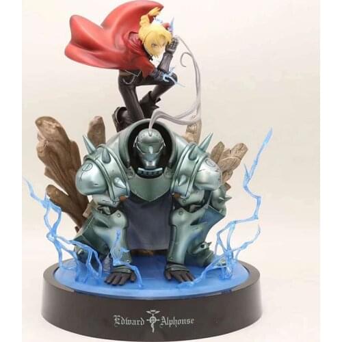 30cm Fullmetal Alchemist Edward Elric Action Figure Anime Hagane No Renkinjutsushi PVC Collection Model Dolls Toys for Gifts