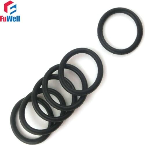 50pcs Black Nitrile Rubber O-ring Seals 3.5mm Thickness 46/47/48/49/50/51/52/53/54/55/56mm OD O Ring Sealing Gaskets Washers