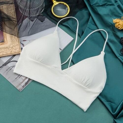 Womens Tube Top Strapless Bandeau Bra Bralette Streetwear Summer Crop Top Solid Tops Seamless Underwear Sexy Lingerie Cropped