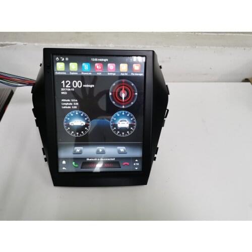 Tesla style DSP PX6 9.7" Android 9.0 Car Radio DVD GPS for Hyundai IX45 Santa Fe 2014-2017 Video Player Bluetooth 5.0 WIFI