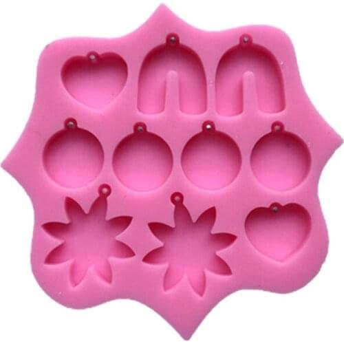 Earring Resin Mold Small Silicone Earring Mold Earring Jewelry Epoxy Resin Casting Resin Jewelry Making Resin Diy Craft