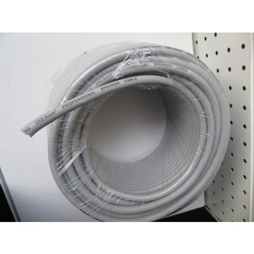 KL High Quality 100 Meters 2 pin Speaker CABLE, 13 AWG speaker wire