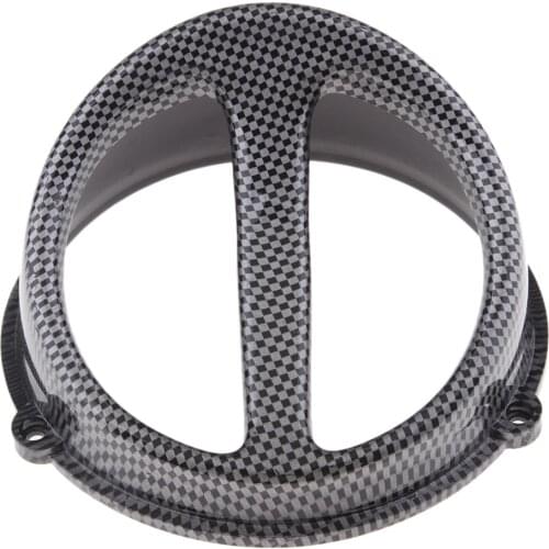 Carbon Fiber Look Air Scoop Fan Cover Cap for GY6 50cc 125cc 150cc Scooter