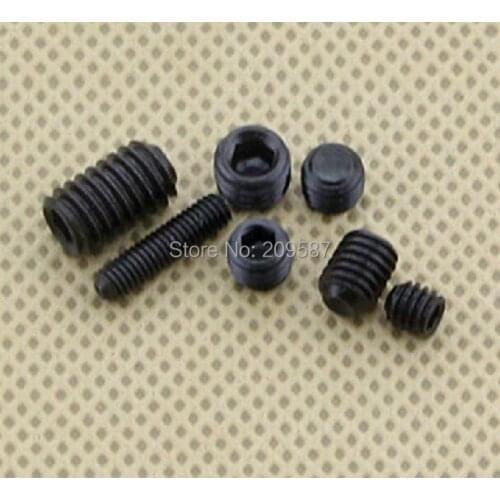 Lot100 M4x5mm Head Hex Socket Set Grub Screws Metric Threaded Cup Point