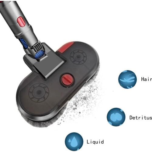 For Dyson v7v8v10v11 Wireless Vacuum Cleaner Mop Head Electric Mop Brush Head To Clean Wet And Dry Mopping Brush WIth Water Tank