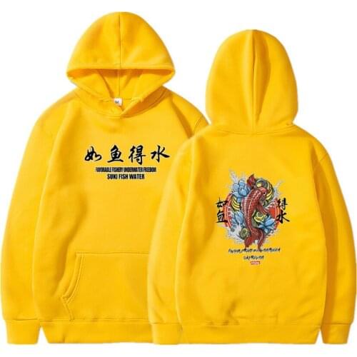 Autumn And Winter New Mens And Womens Hoodie Polar Fleece Solid Color Chinese Style Printed Hip-Hop Casual Couple Sports Top