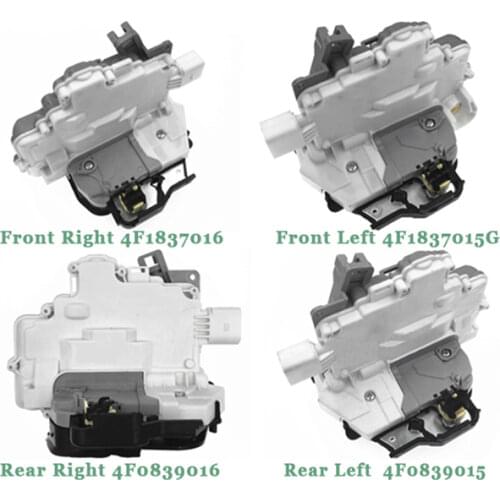 New Front Rear Left Right Door Lock Actuator For Audi A3/S3 A4 A6/S6 A8/S8 RS3 RS6 SEAT EXEO 4F1837015G 4F1837016 4F0839015