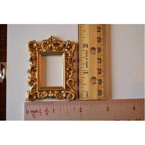 Frame Silicone Rubber Flexible Mould Food Safe Mold Fondant Cake Decoration Chocolate Mold Baroque Picture