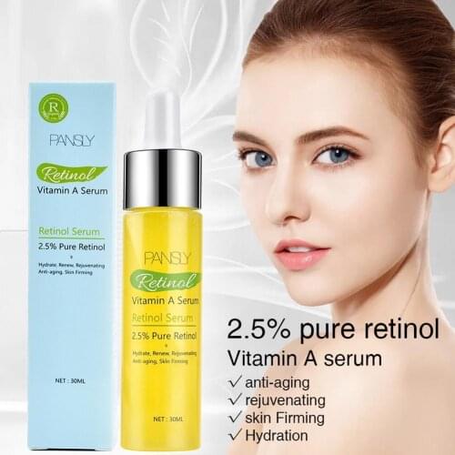 Retinol Stock Solution Anti-Wrinkle Anti-Ageing Moisturizings Shrinking Pores Repair Acne Smooth Skin Face Nourishing Essence