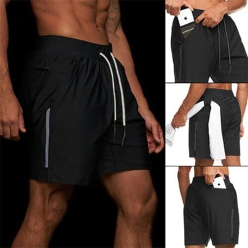 SIPERLARI Mens Running Sport Shorts Quick Drying Breathable Gym Training Exercise Jogging Cycling Shorts Summer Sport Shorts
