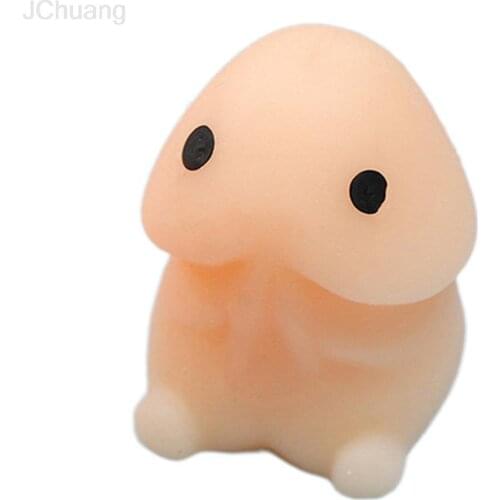 Funny Penis Shape Slow Squeezing PU Decompression Toy Slow Rising Toys Stress Relief Pressure Toy Interesting Gifts