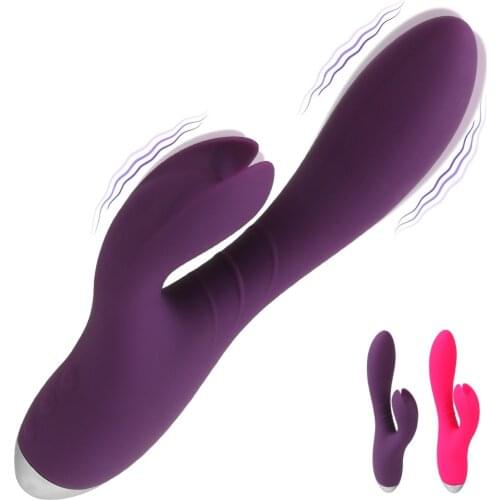 G-spot Clitoris Stimulator Sex Toys For Women Adult Products 10 Modes Dual Motor Bunny Rabbit Vibrators Kneading Sliding Massage