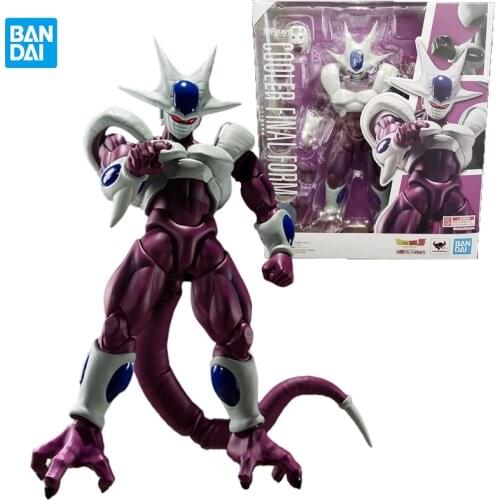 In Stock Bandai SHF Dragon Ball Z Cooler Final Form Friezas Brother SHFiguart Action Anime Figure Model Collectible Toys