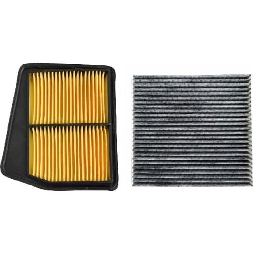 Air Filter Cabin Filter 2 pcs Set For Honda old Spirior 2.4L Model 2009-2012/Accord VIII 2.4L Model 2008-2015 Car Filter Set