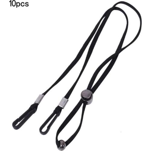 10pcs Adjustable Length Face Mask Lanyard Handy & Convenient Safety Mask Holder Hanger Comfortable Around